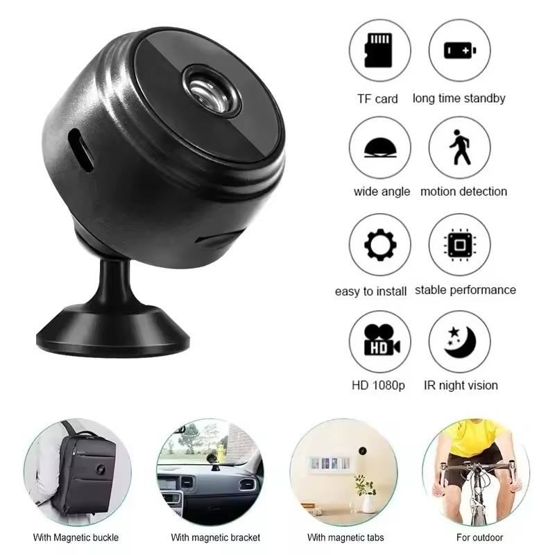 Home Security Premium - Telecamera di Sicurezza A9 Mini WiFi