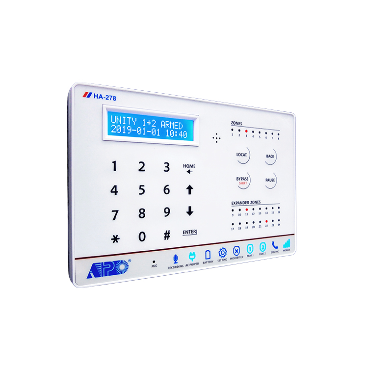 Home Security Zones - Sistema di Allarme Antifurto HA-278-D con