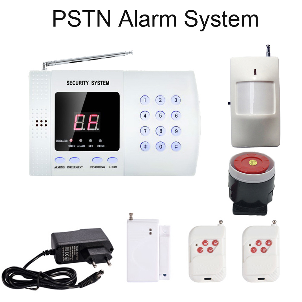 Home Security Zones - 1Set sistema di allarme PSTN per