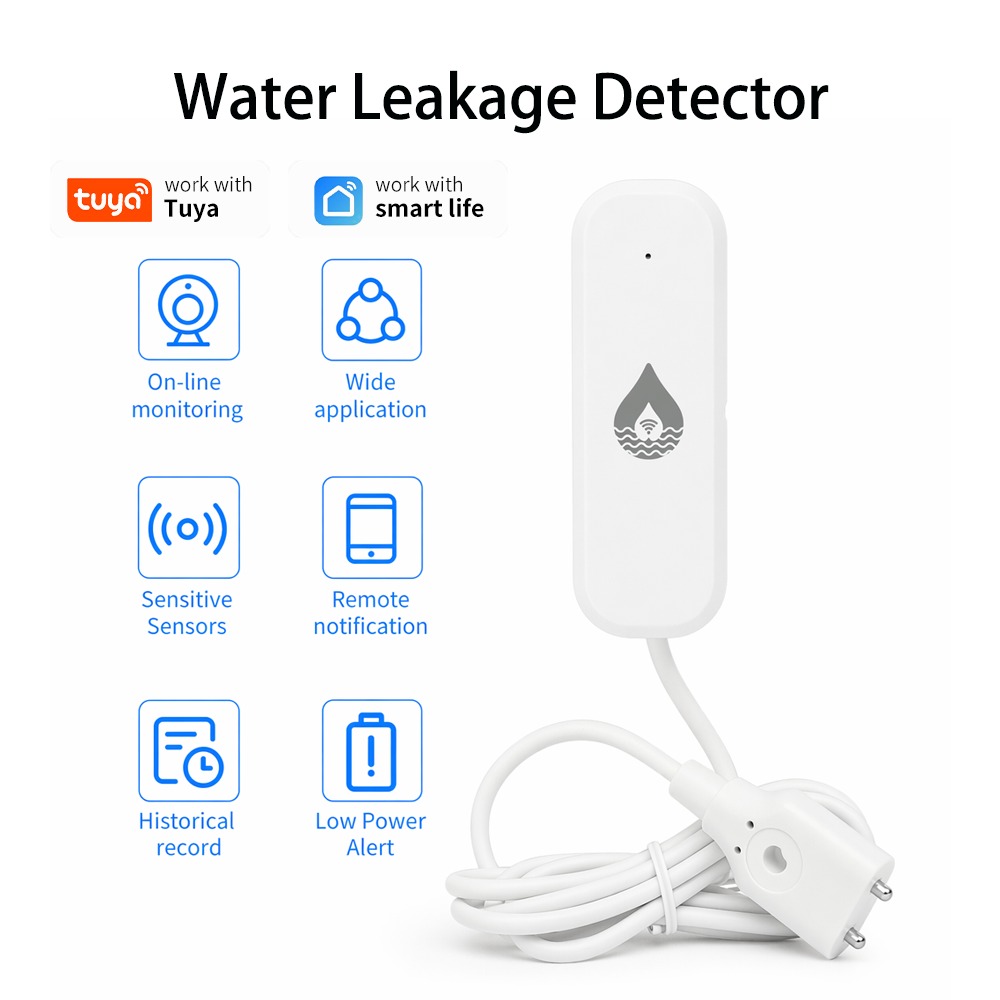 Home Security Monitor - Sensore di Allarme Perdite d'Acqua YFK