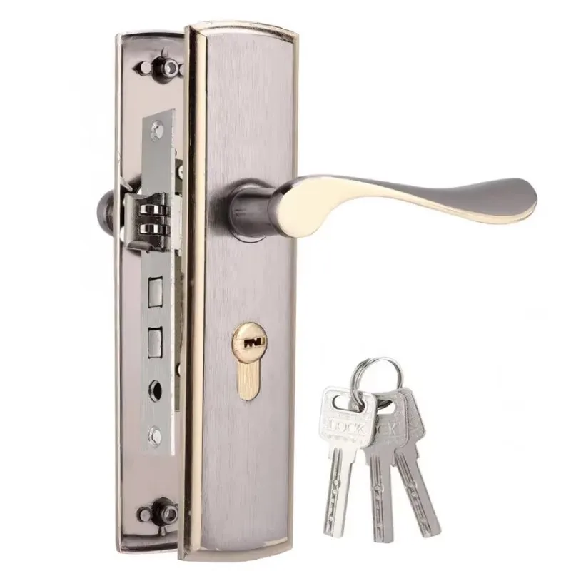 Home Security Brand - Serratura della maniglia della porta d'oro