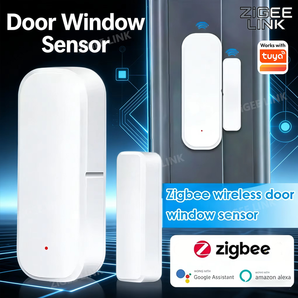 Window Alarm Sensor - Sensore magnetico wireless ZigBee per porte