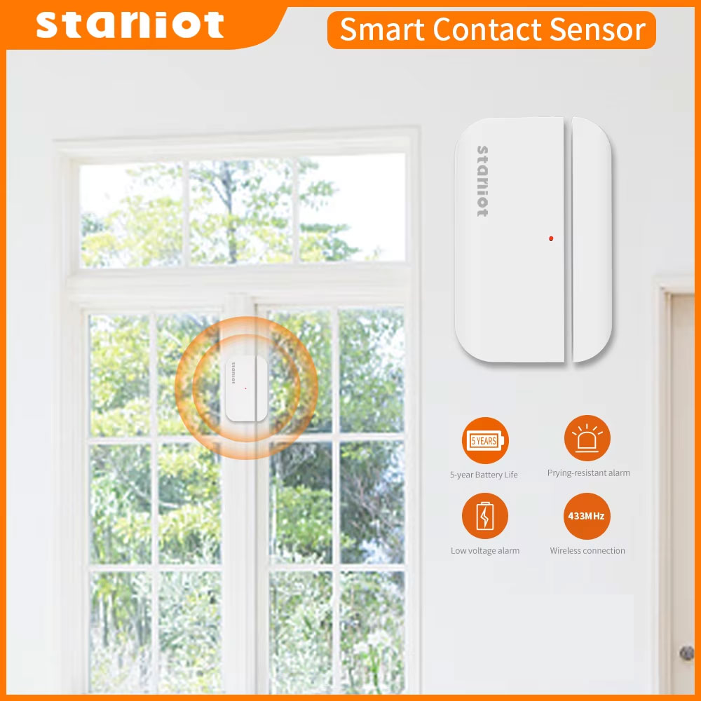Window Alarm Sensor - Staniot 5 anni di durata della