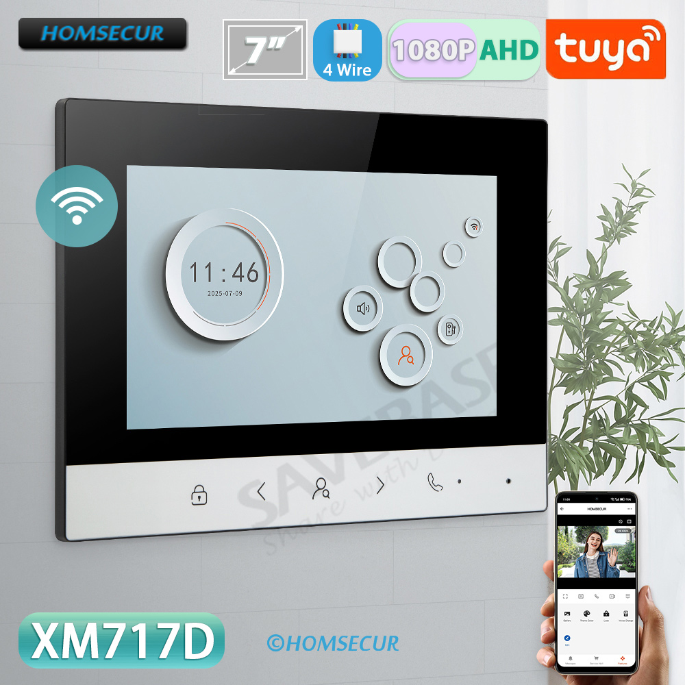 Home Security Monitor - Monitor Interno WIFI Tuya Smart con