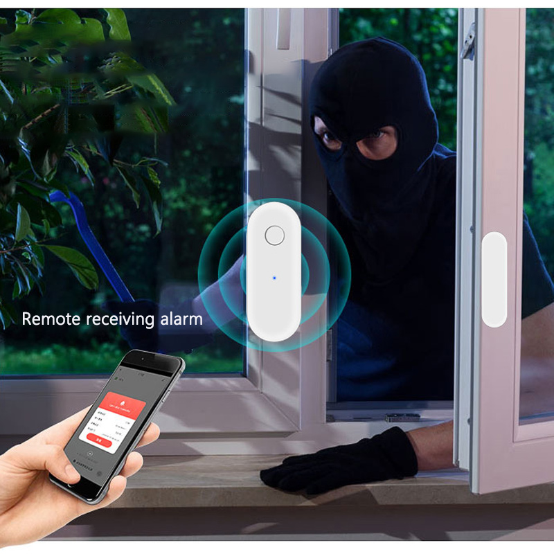 Window Alarm Sensor - Rilevatore Magnetico Intelligente Wi-Fi per Porte