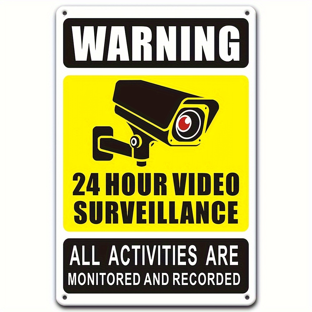 Home Security Monitor - Segnale di avvertimento per videosorveglianza 24