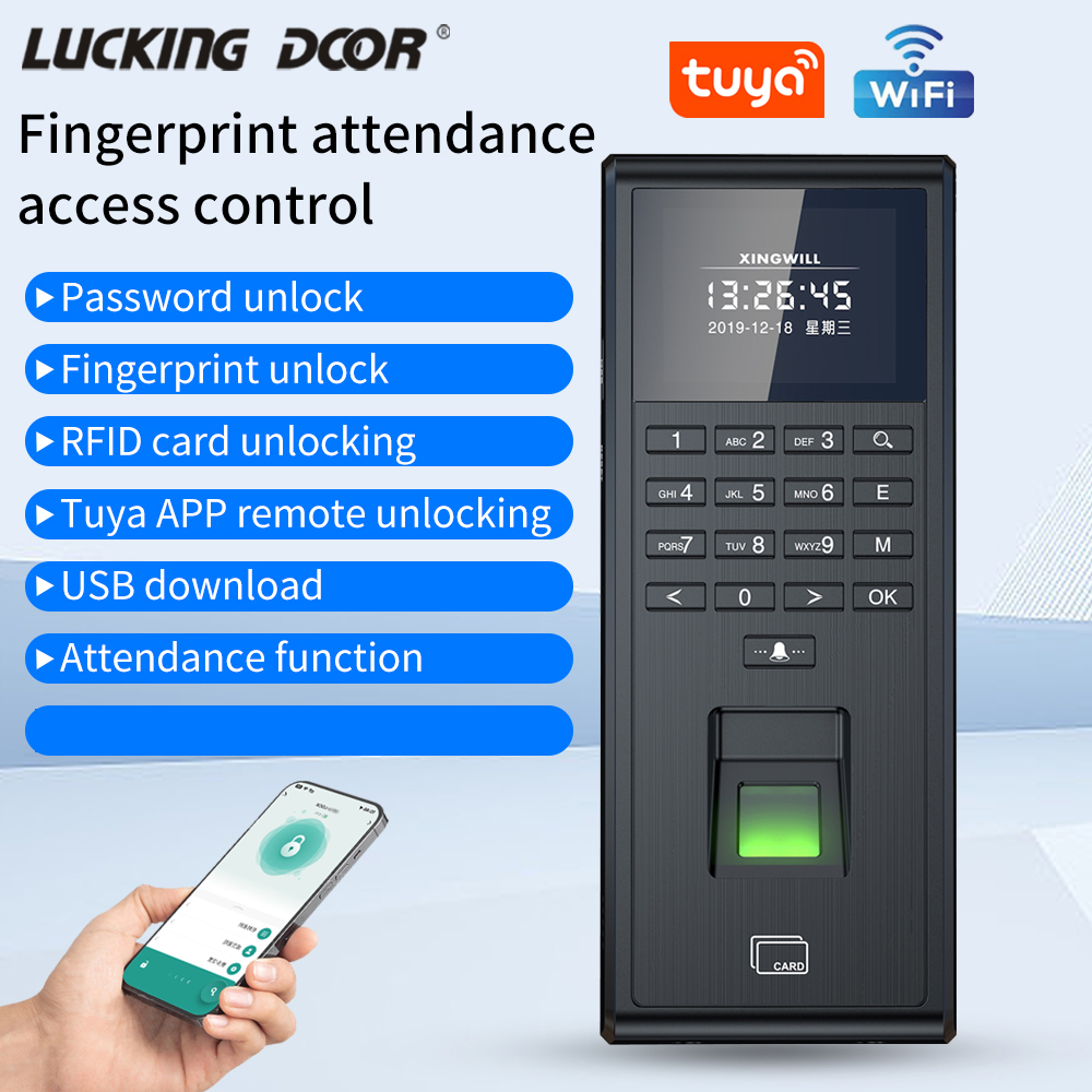 Home Security Network - Tuya Smart Biometrico Riconoscimento delle impronte