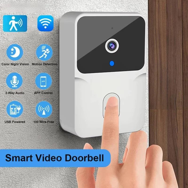 Home Security Premium - Campanello Video WiFi Smart per Casa,