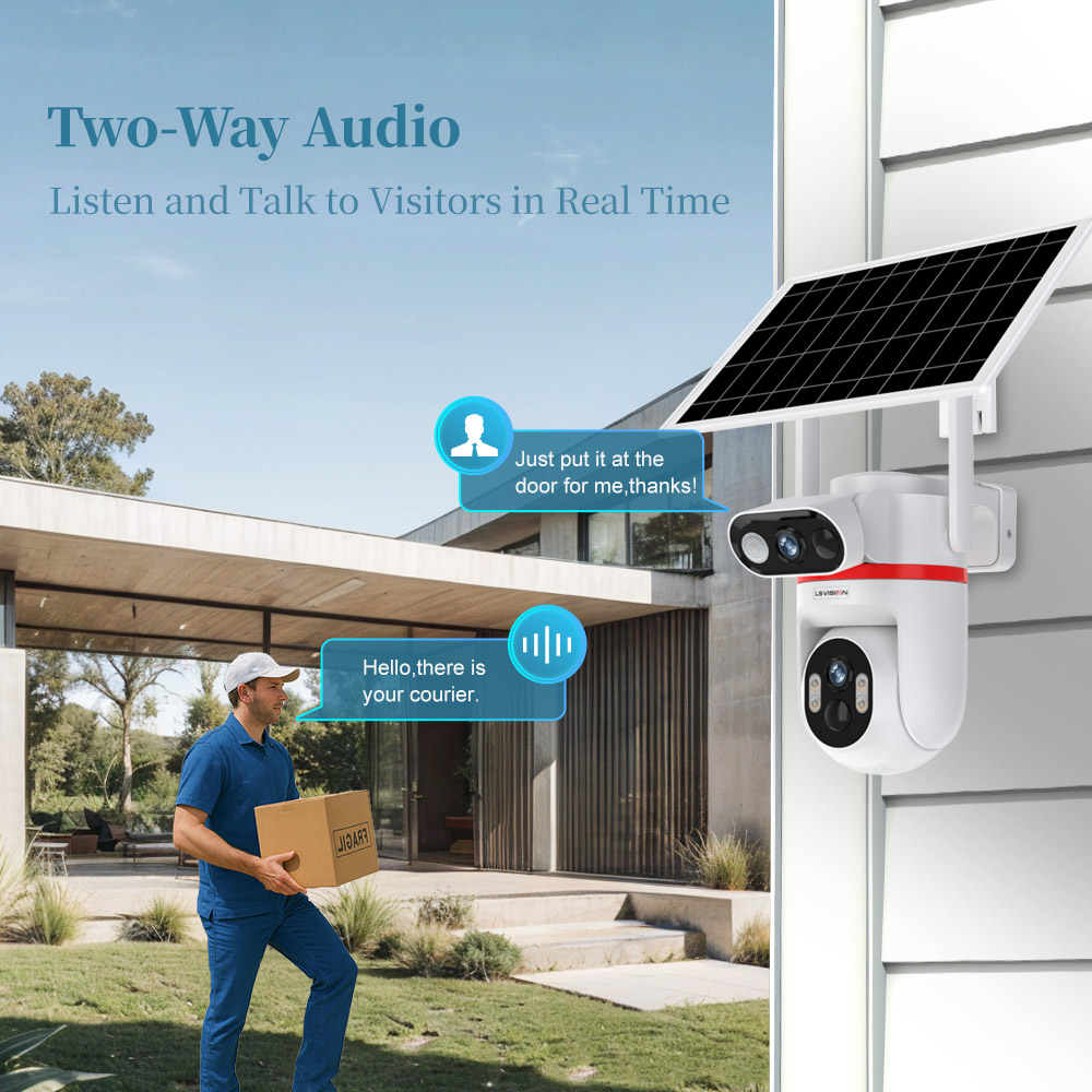 Home Security Zones - LS VISION Telecamere di sicurezza solari