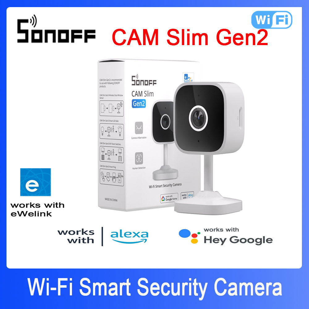 Home Security Brand - SONOFF CAM Slim Gen2 WiFi Telecamera