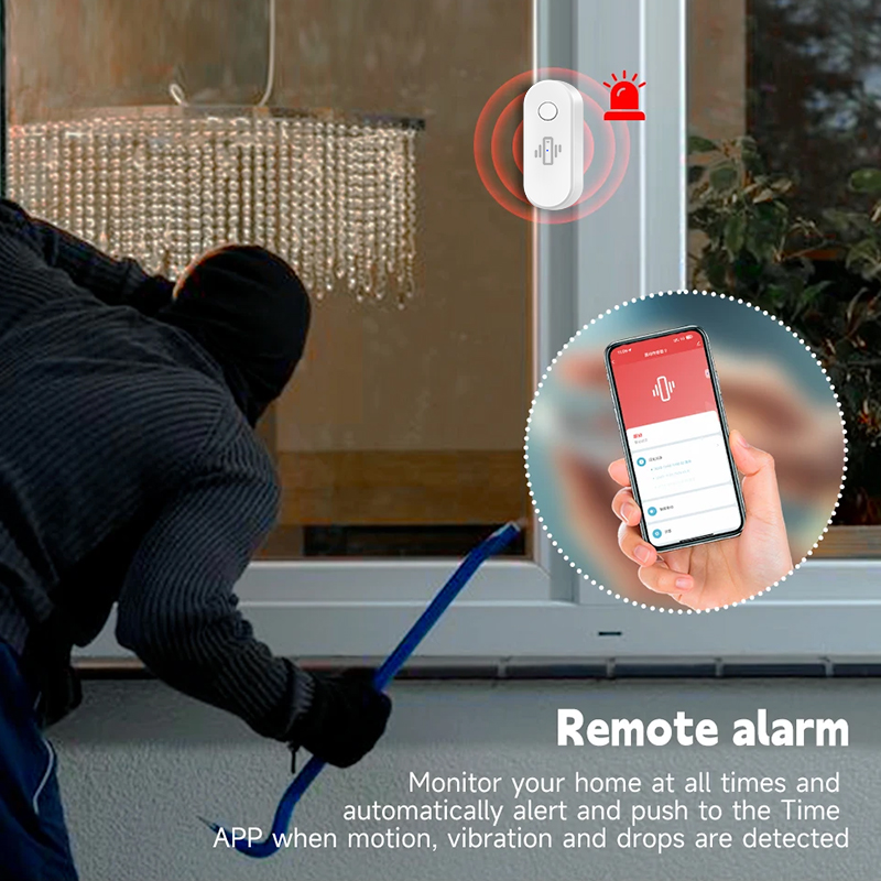 Tuya WiFi Rilevatore di vibraz - Window Alarm Sensor recensione e prezzo