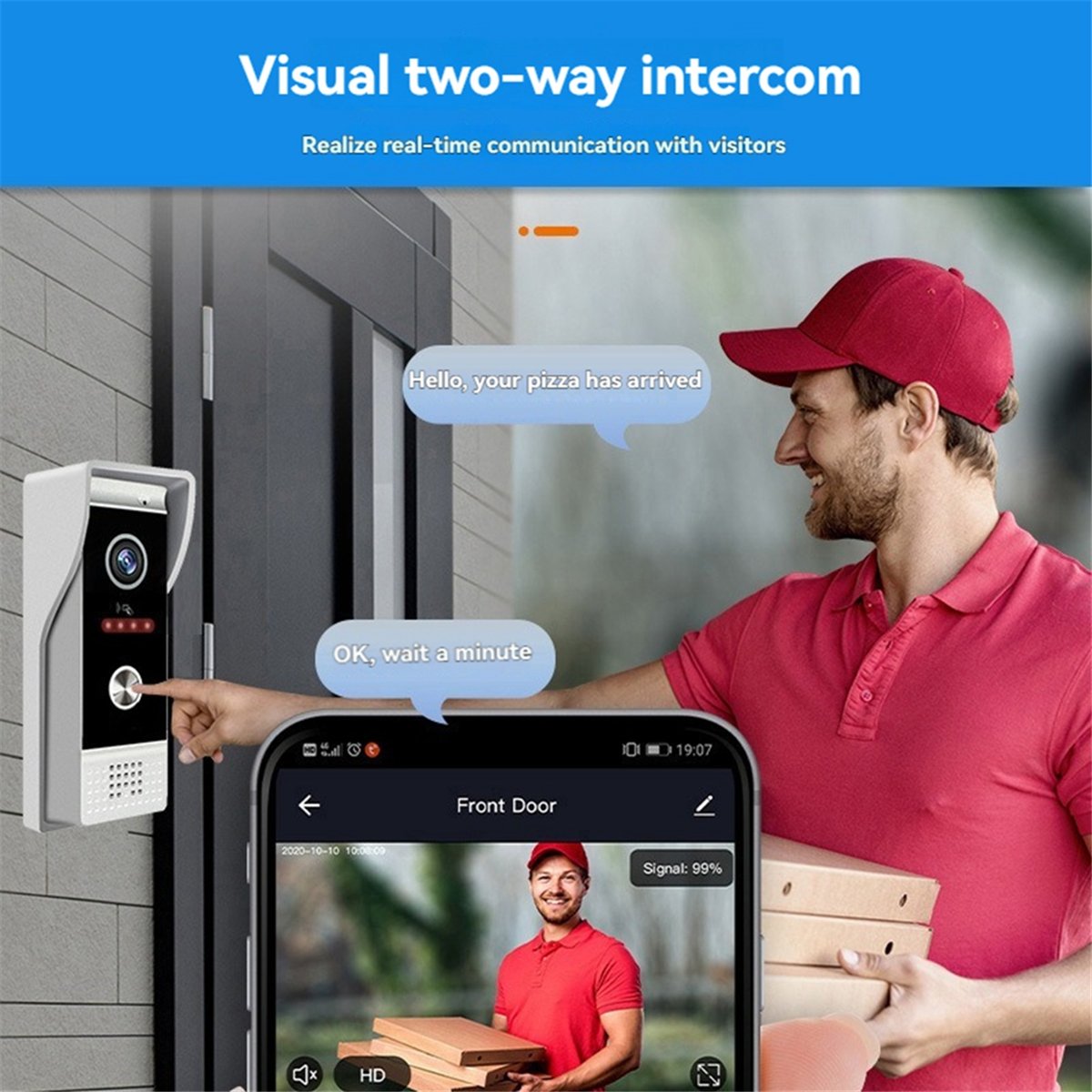Sistema Videocitofonico Wi-Fi  - Home Security Uk recensione e prezzo