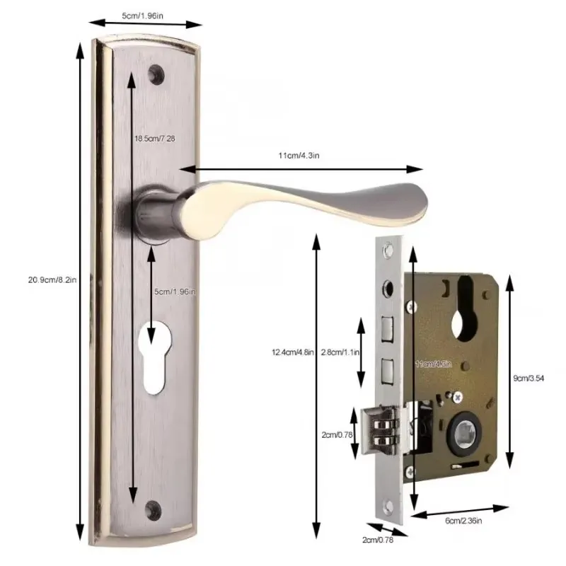 Serratura della maniglia della - Home Security Brand recensione e prezzo