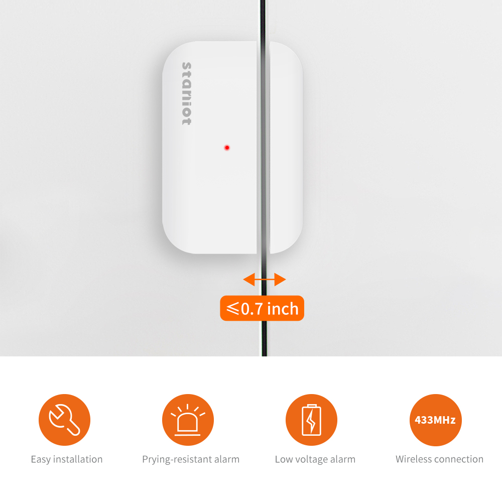 Staniot 5 anni di durata della - Window Alarm Sensor recensione e prezzo