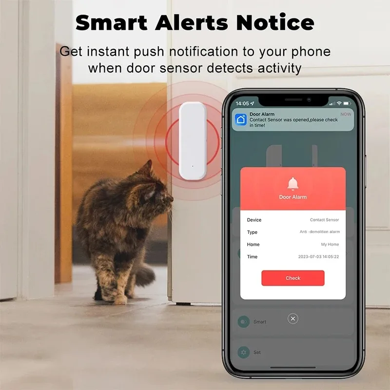 Sensore WiFi Tuya per Porte e  - Home Security Network recensione e prezzo