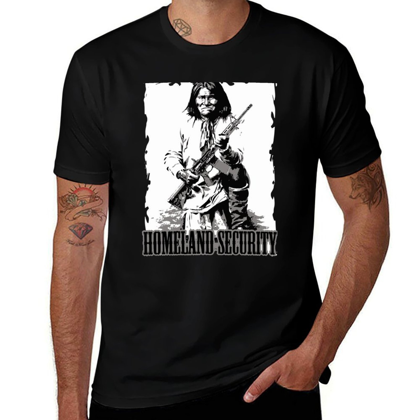 T-shirt Geronimo Home Land Sec - Home Security Land recensione e prezzo