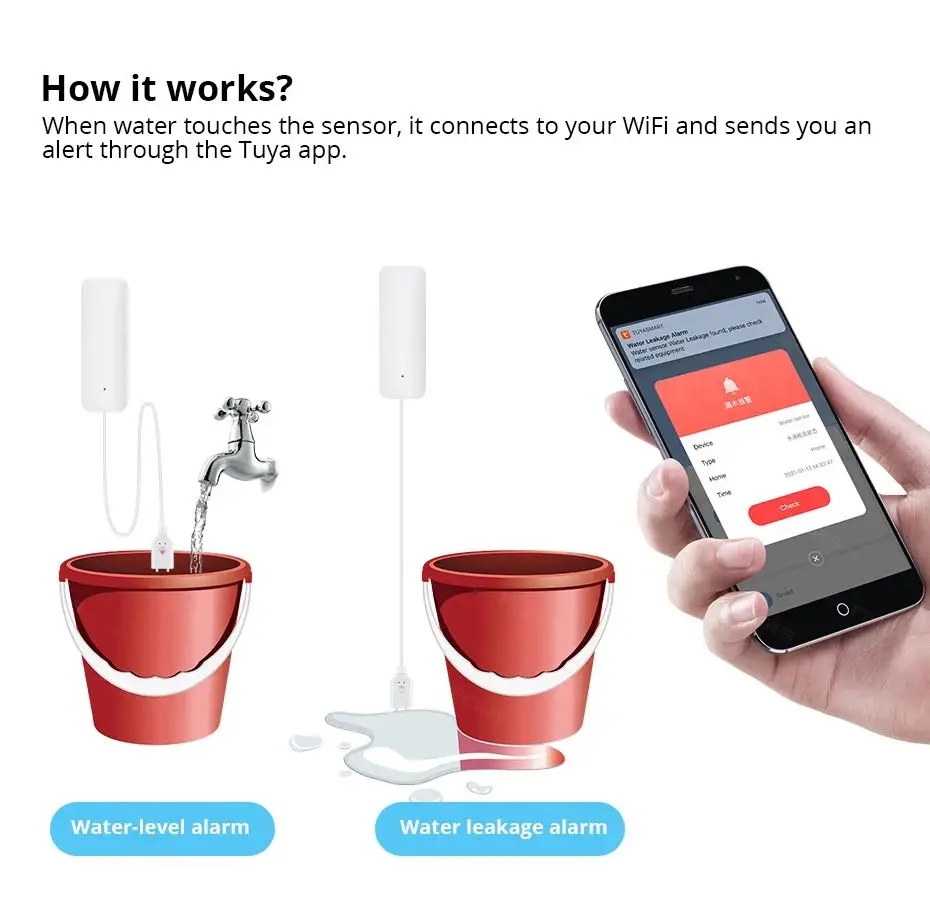 Tuya WiFi Smart Sensore di per - Home Security Network recensione e prezzo