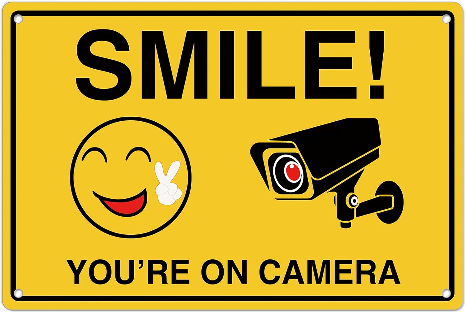 Smile Youre On Insegne della f - Home Security Monitor recensione e prezzo
