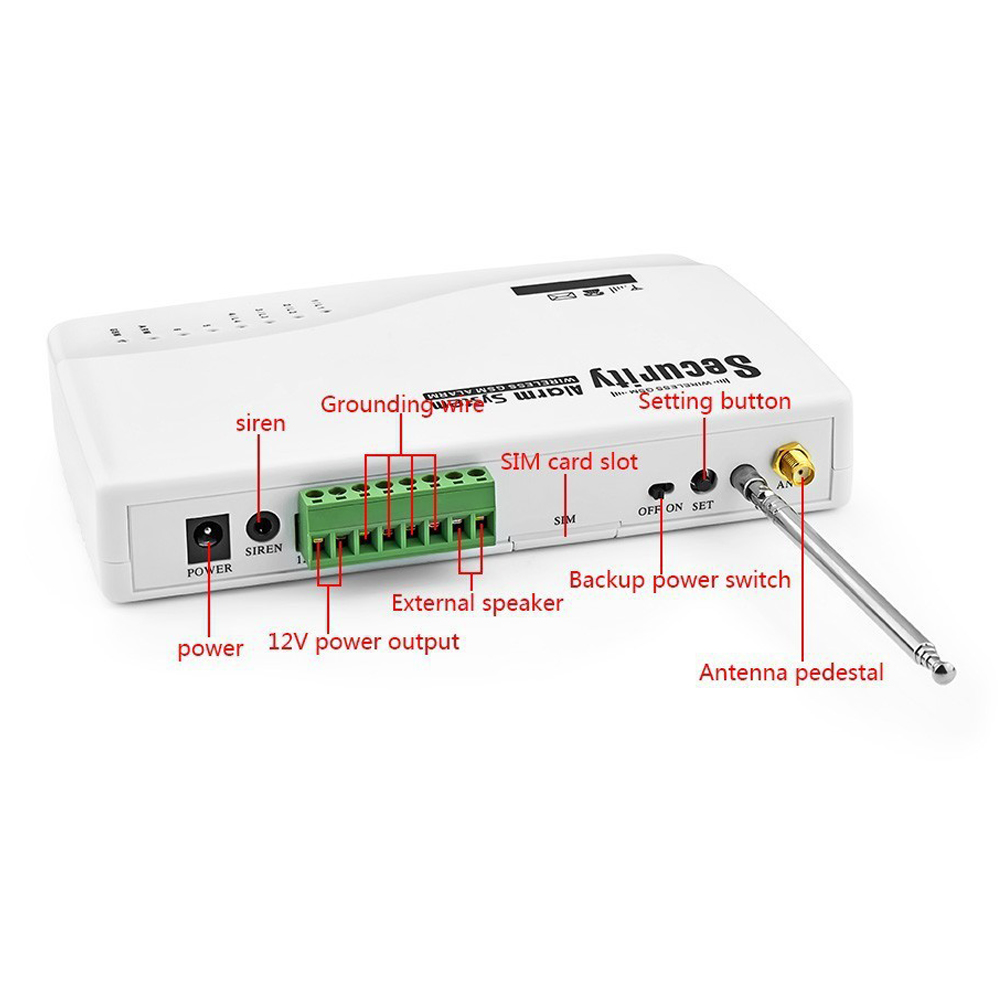1 Set Sistema di allarme SMS G - Home Security Zones recensione e prezzo