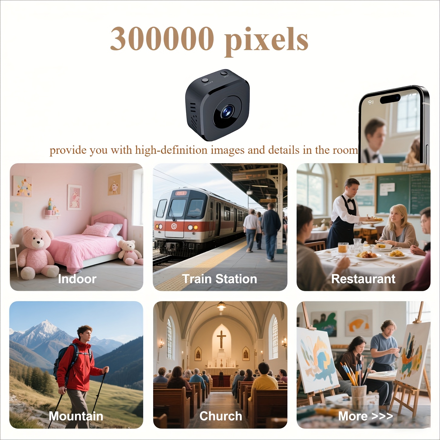1080P HD Mini WiFi Telecamera  - Home Security Monitor recensione e prezzo