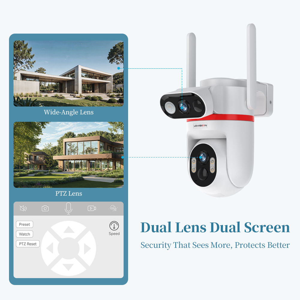 LS VISION Telecamere di sicure - Home Security Zones recensione e prezzo