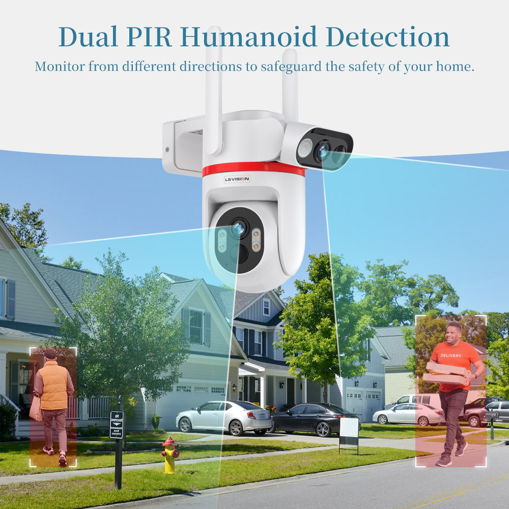 LS VISION Telecamere di sicure - Home Security Zones recensione e prezzo