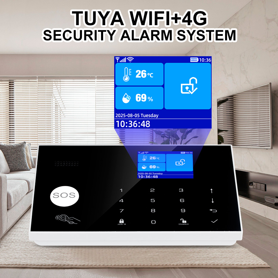 KERUI Sistema di Allarme 4G co - Home Security Zones recensione e prezzo