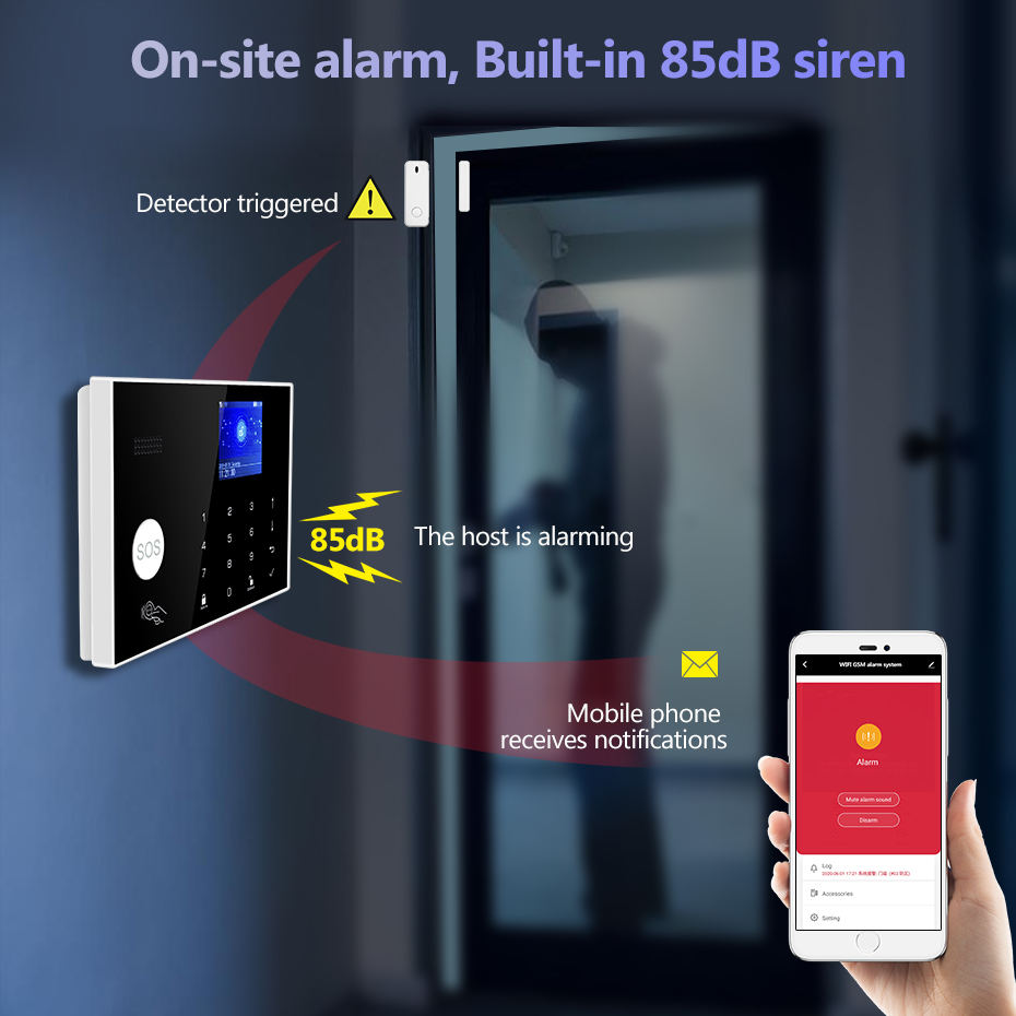 KERUI Sistema di Allarme 4G co - Home Security Zones recensione e prezzo