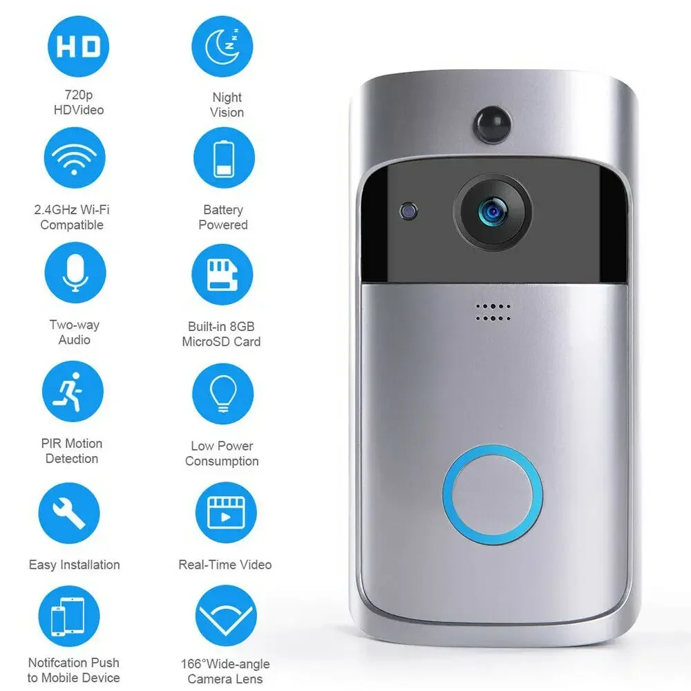 Campanello Wireless WIFI HD 72 - Home Security Premium recensione e prezzo