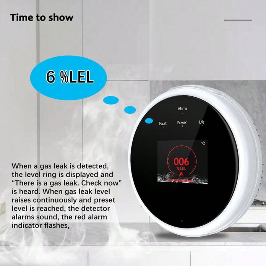 Sensore di Allarme Gas WiFi 2. - Home Security Monitor recensione e prezzo