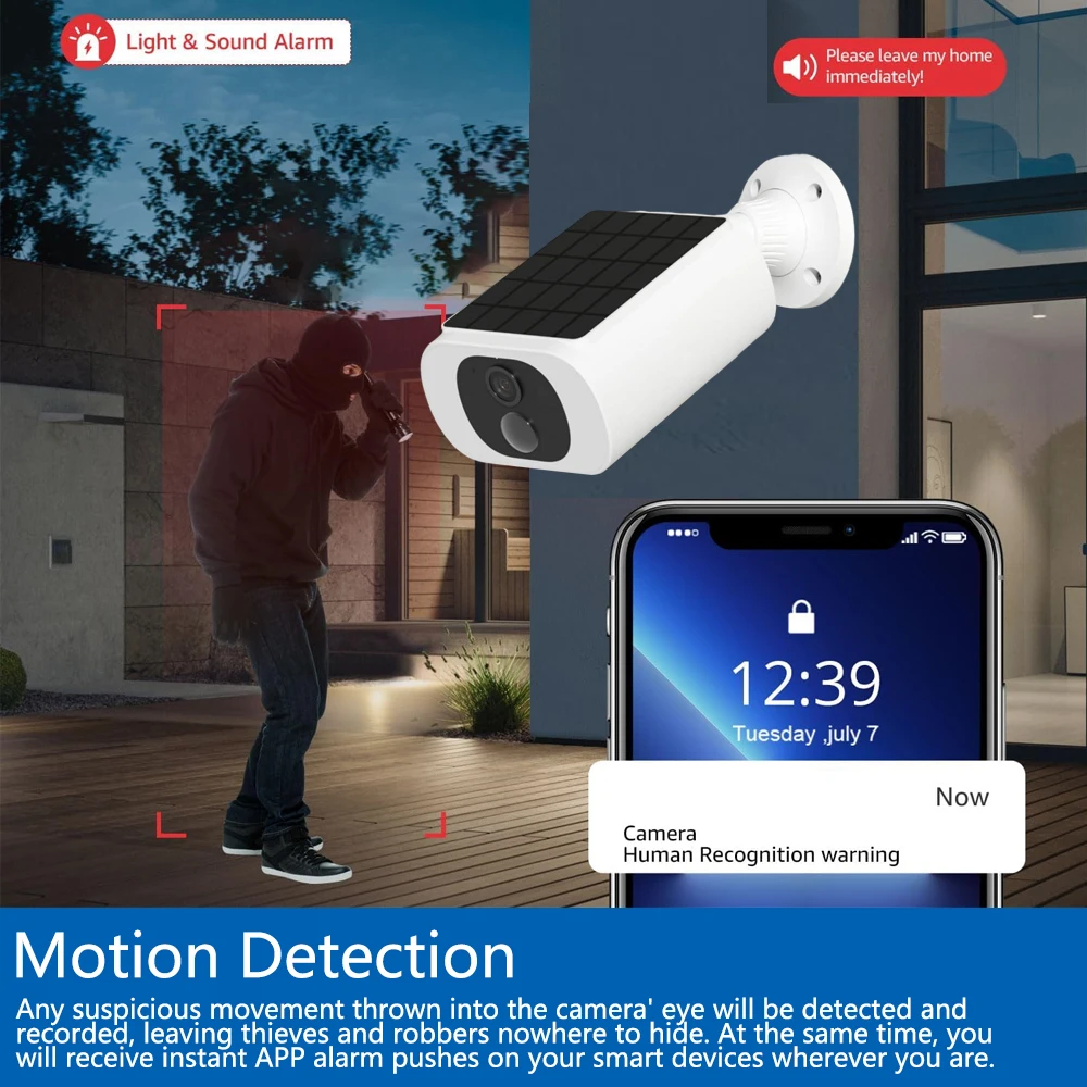 Telecamera di sicurezza solare - Home Security Premium recensione e prezzo