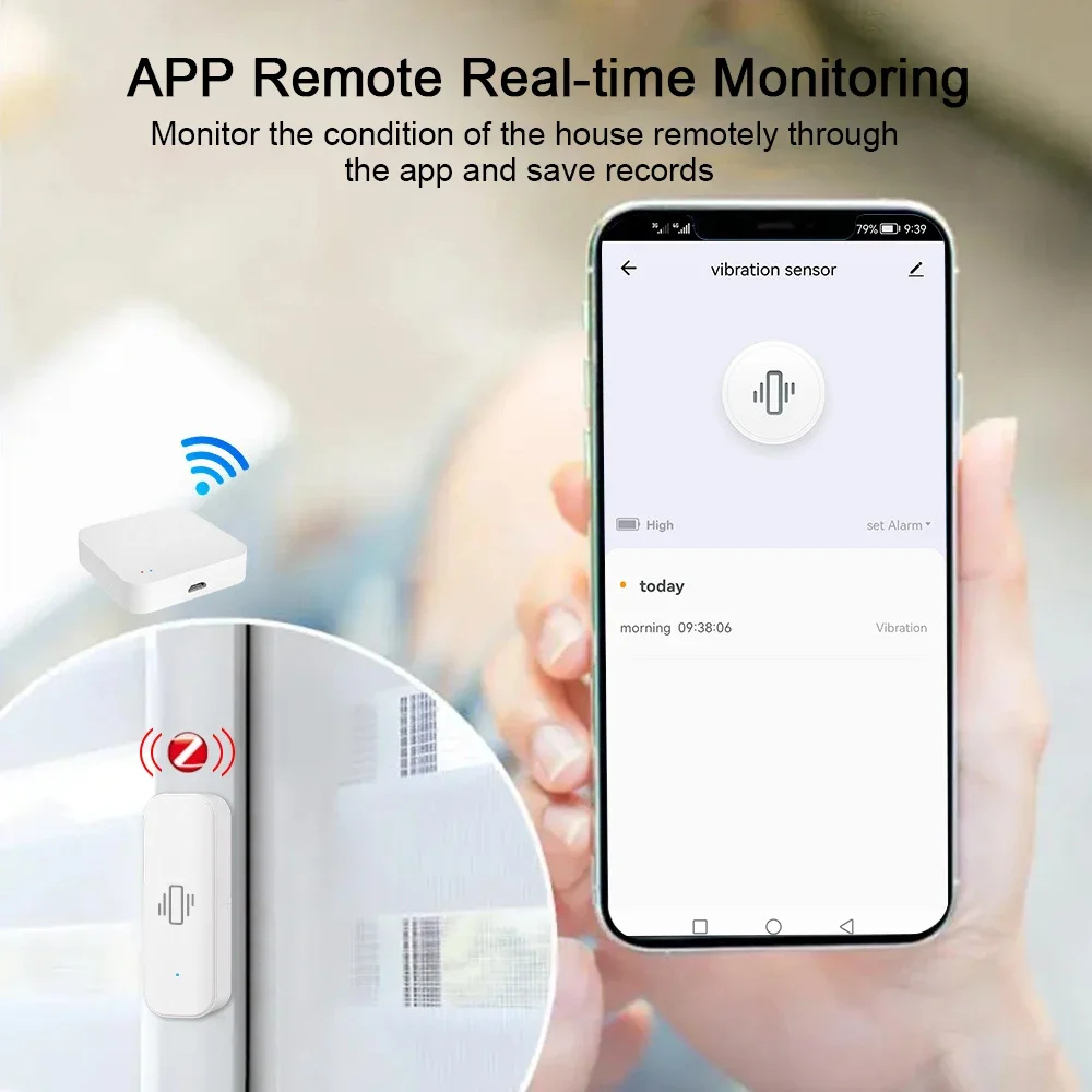 Tuya WiFi/Zigbee sensore di vi - Home Security Monitor recensione e prezzo